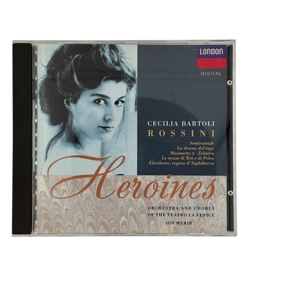 Cecilia Bartoli Rossini Heroines CD London Digital Orchestra Teatro La Fenice Io - Picture 1 of 3